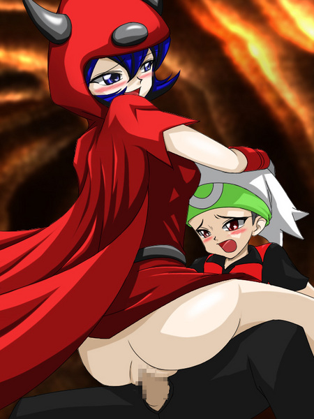 brendan (pokemon), courtney (pokemon), pokemon, censored, team magma