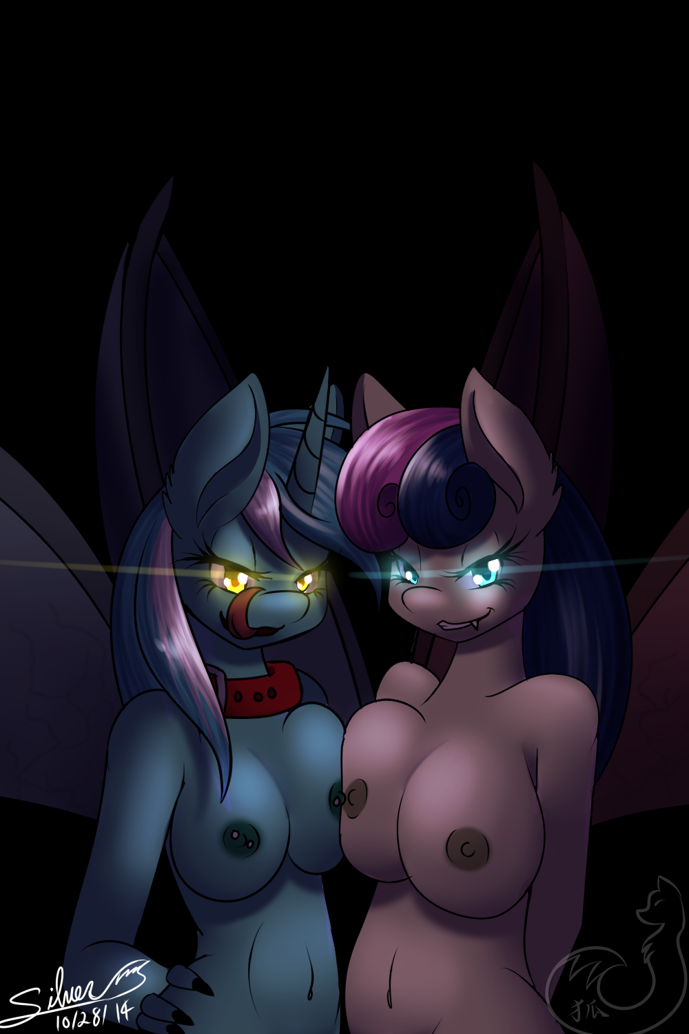 Rule34 – If it exists, there is porn of it / silverfox057, bonbon (mlp), lyra heartstrings (mlp) / 246113