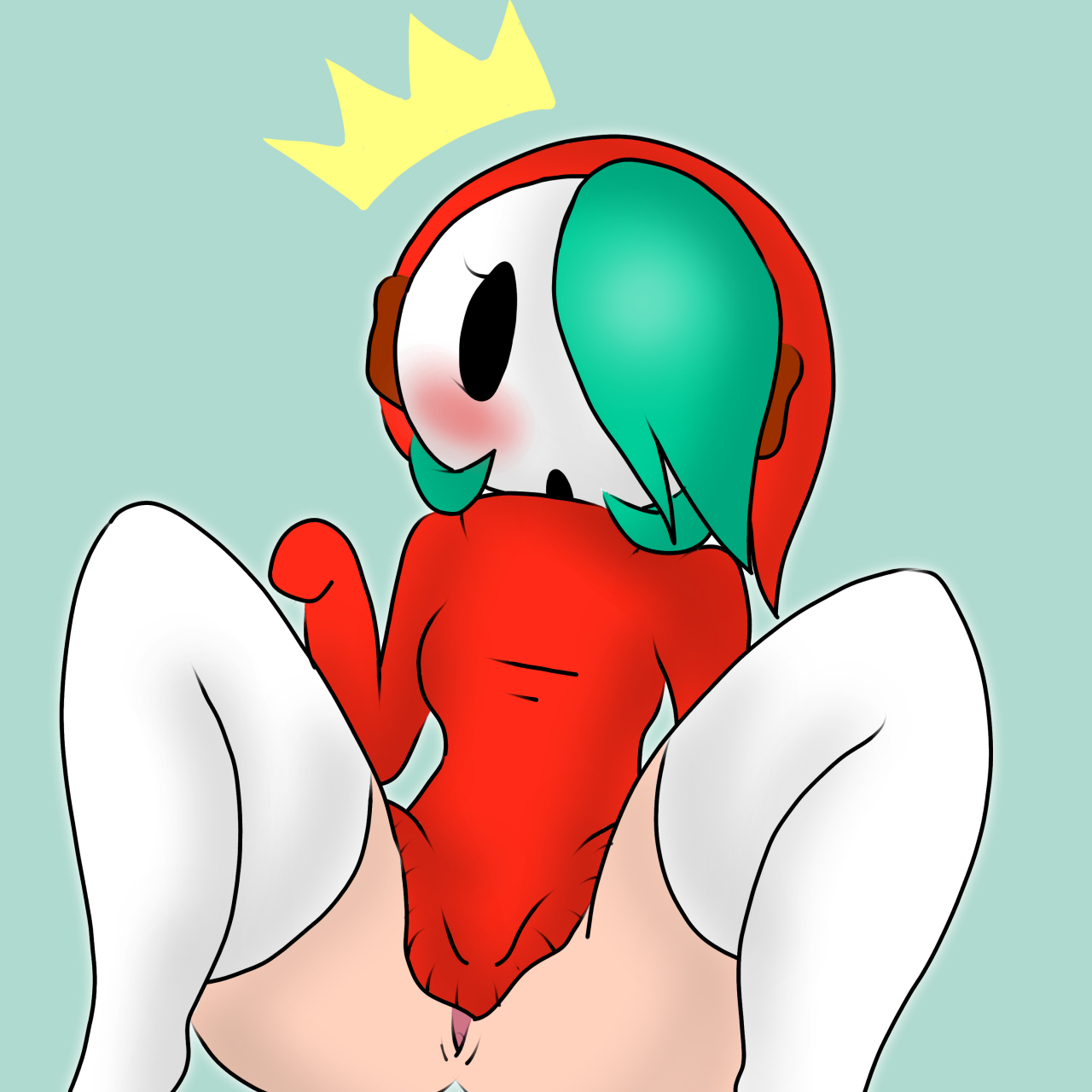 Rule34 – If it exists, there is porn of it / shy gal, shy guy, superprowaffles / 246141