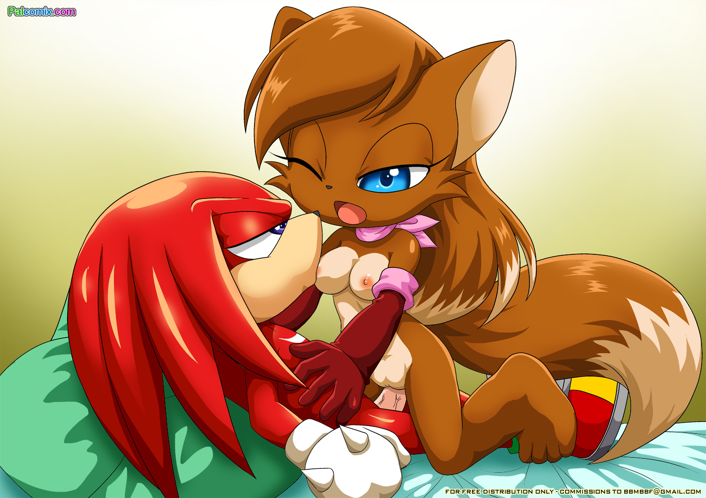 Rule34 – If it exists, there is porn of it / bbmbbf, claire-oc, knuckles the echidna, original character / 246167