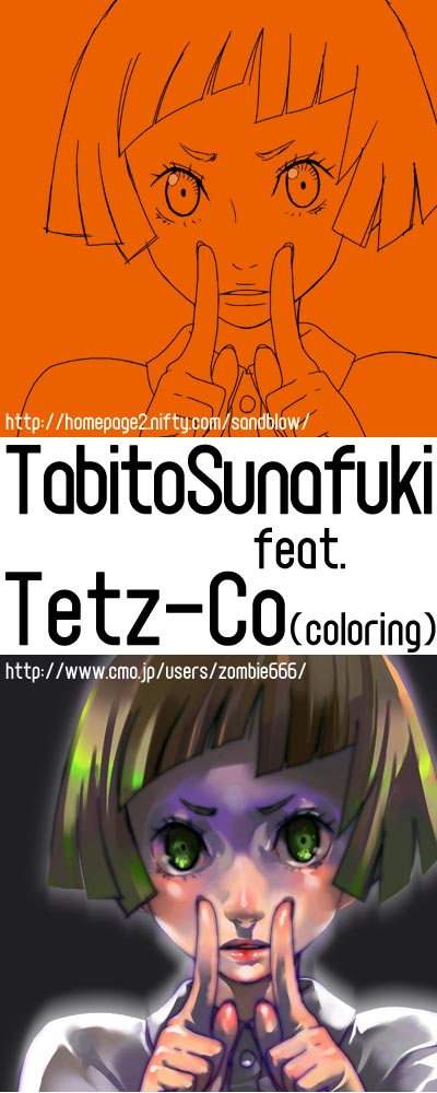 tetz-co, tagme, child, green eyes, green hair