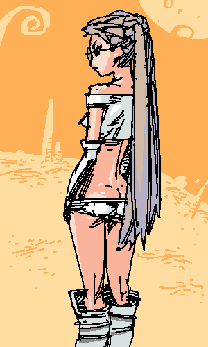 outtake, lowres, tagme, boots, glasses