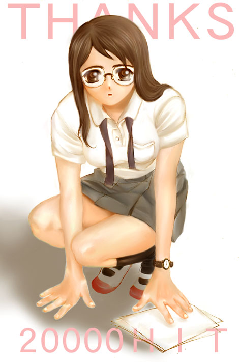 outtake, brown eyes, brown hair, glasses, milestone celebration, watch