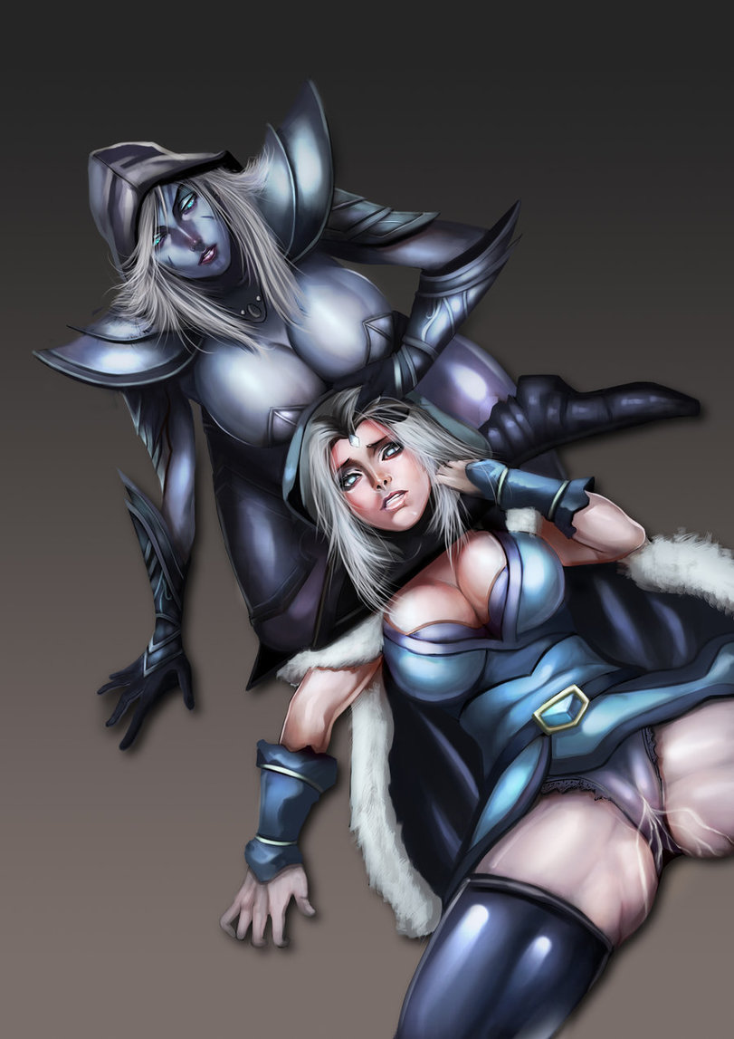 Rule34 – If it exists, there is porn of it / mitgard-knight, crystal maiden, drow ranger / 246795
