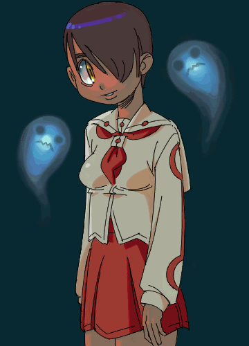 outtake, lowres, tagme, ghost, school uniform