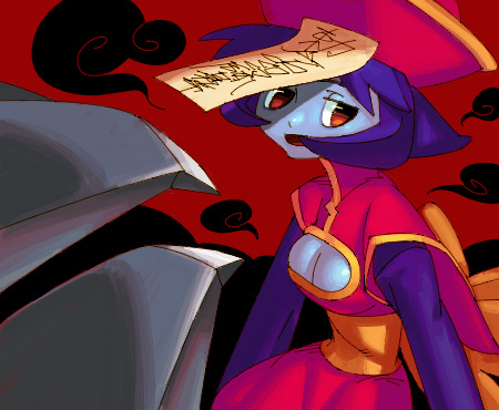 outtake, hsien-ko, capcom, darkstalkers, lowres, breasts, cleavage