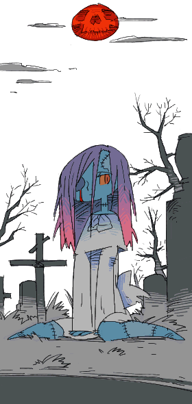 outtake, blood, scar, sitting, stitches, zombie