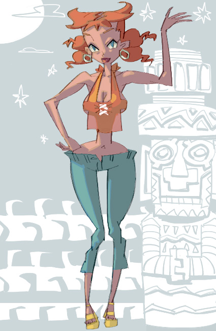 outtake, tagme, breasts, cleavage, earrings, jewelry