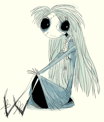 outtake, lowres, tagme, scar, sitting, stitches, zombie