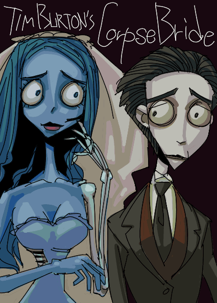 outtake, corpse bride, bride, dress, necktie, scar, skeleton, wedding dress, zombie