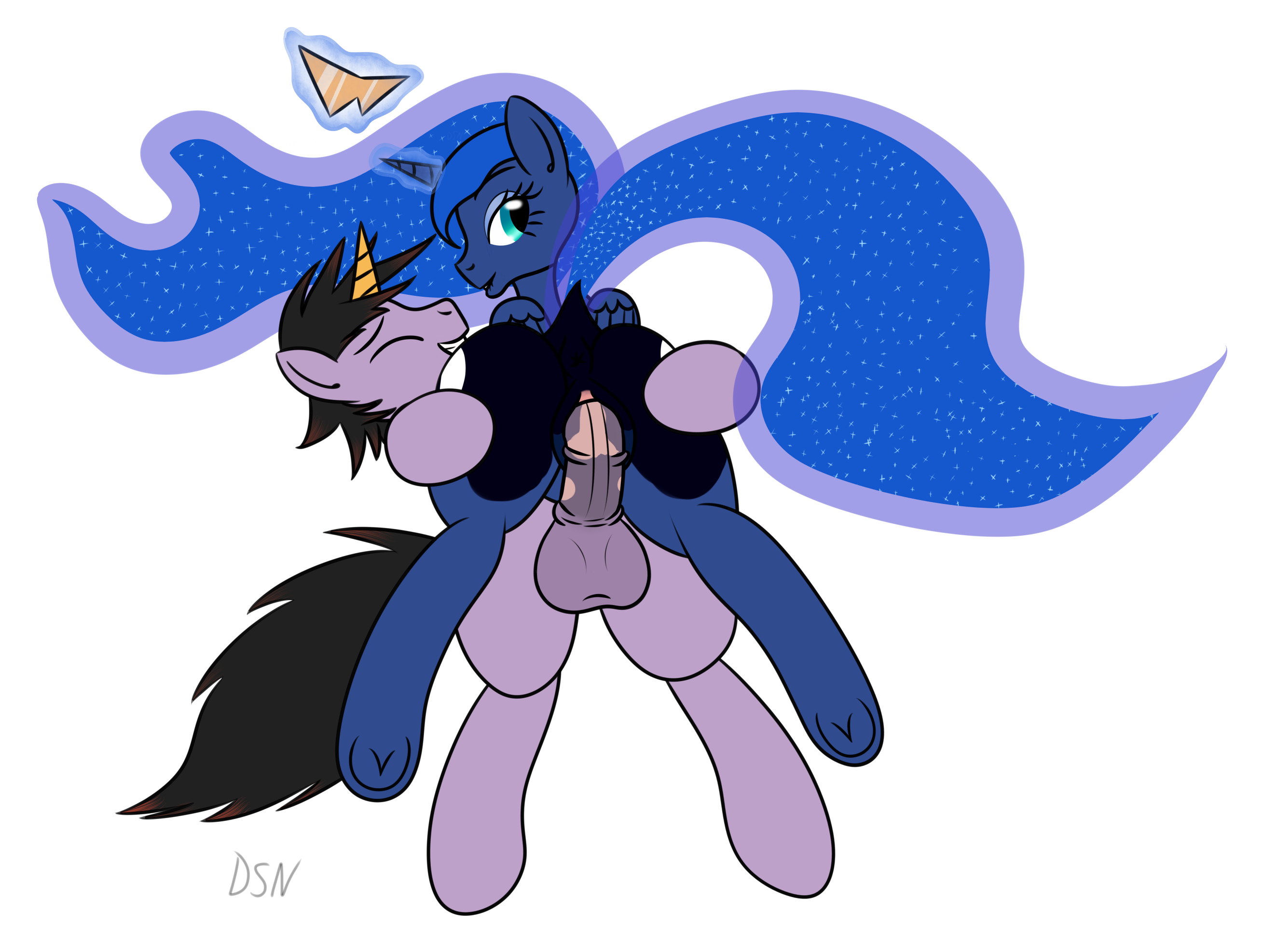 Rule34 – If it exists, there is porn of it / dsninja, original character, princess luna (mlp) / 247040