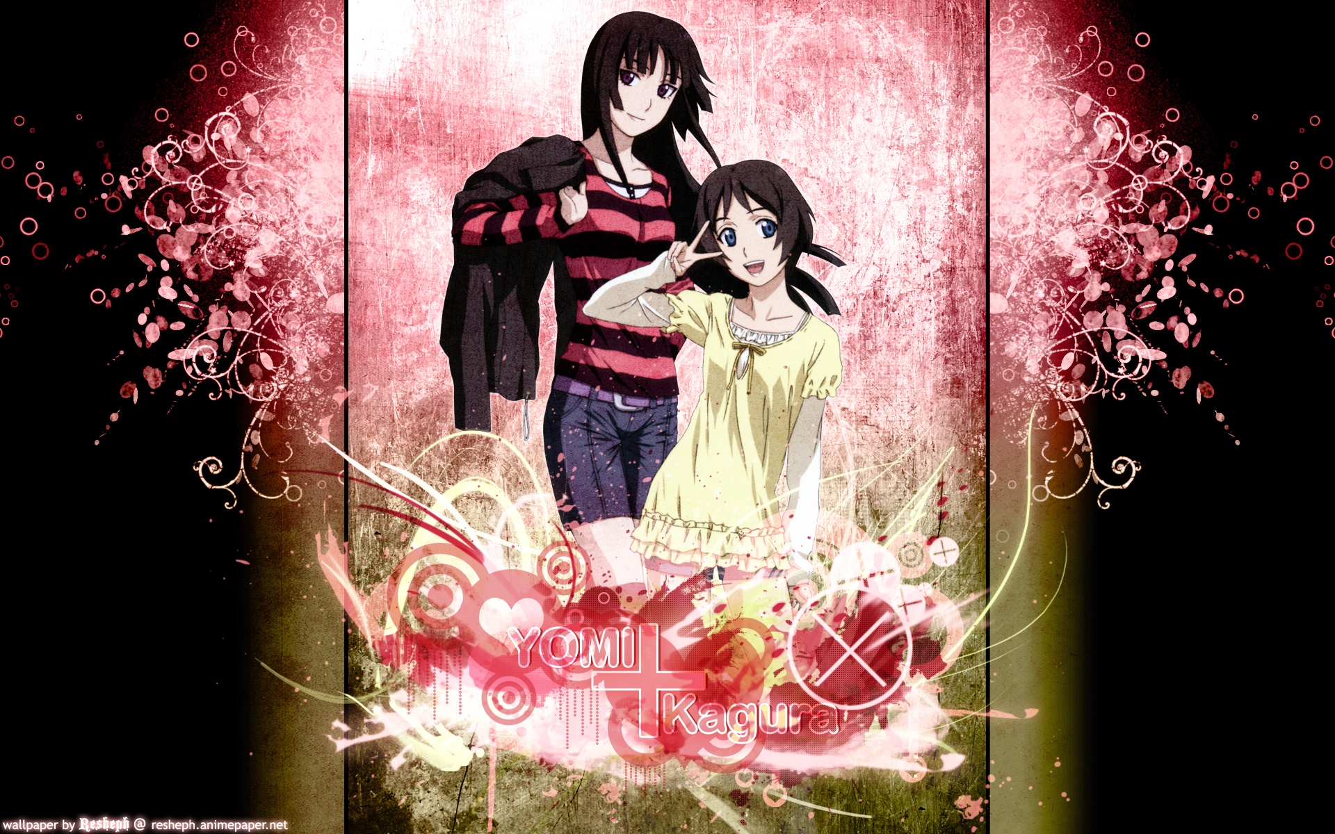 isayama yomi, tsuchimiya kagura, ga-rei, ga-rei zero, highres, tagme, 00s, 2girls, multiple girls