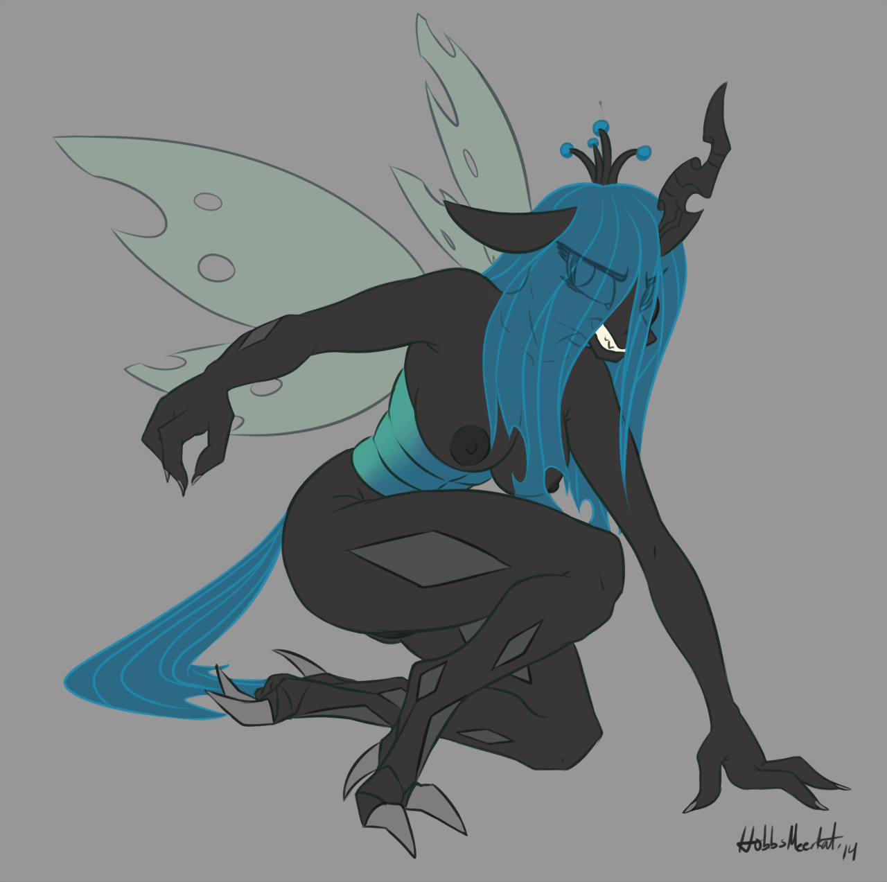 Rule34 – If it exists, there is porn of it / hobbsmeerkat, queen chrysalis (mlp) / 247477