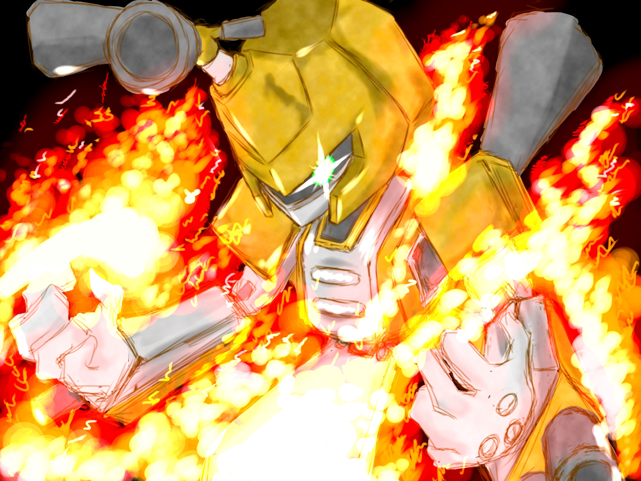 metabee, medarot, highres, tagme, mecha, no humans, robot