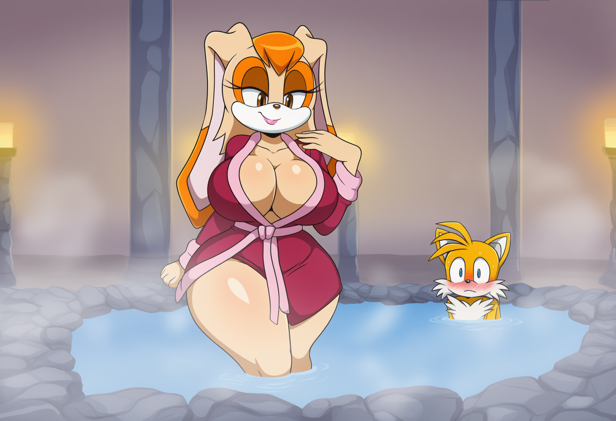 Rule34 – If it exists, there is porn of it / miles prower, vanilla the rabbit / 8685474