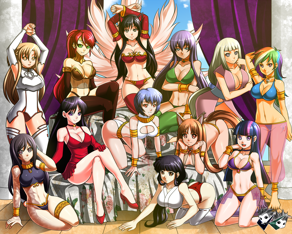 Rule34 – If it exists, there is porn of it / jadenkaiba, ahri, holo, ikezawa hanako, kikyou (inuyasha), knights of the blood, pyrrha nikos, rainbow dash (mlp), rei ayanami, rei hino, saeko busujima, shion (naruto), twilight sparkle (mlp), yuuki asuna / 248709