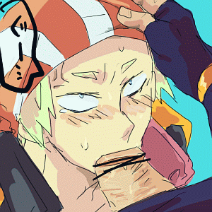 billy kane, snk, the king of fighters, lowres, 2boys, censored, fellatio, male focus, multiple boys, oral, penis, sex, yaoi