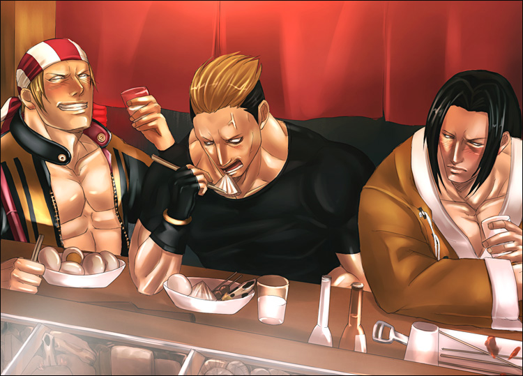 billy kane, gato, yamazaki ryuuji, snk, the king of fighters, tagme