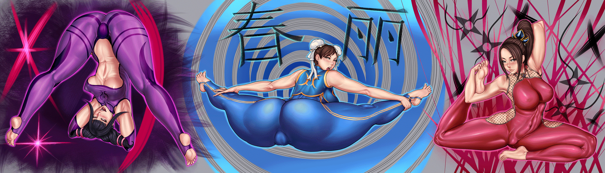 Rule34 – If it exists, there is porn of it / legoman, shunori, chun-li, juri han, taki / 249549