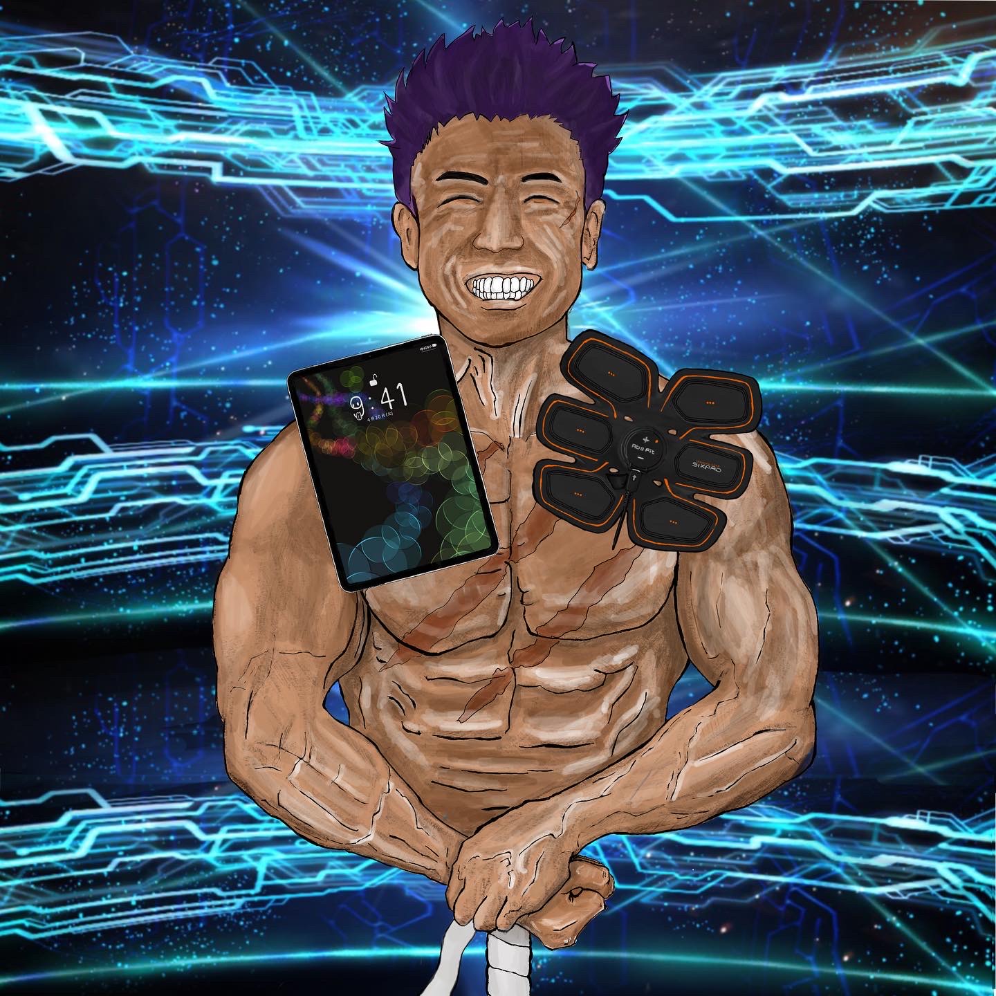 nakayama kinni-kun, fate/grand order, fate (series), highres, 1boy, gacha (game mechanic), summoning (chaldea) (fate)