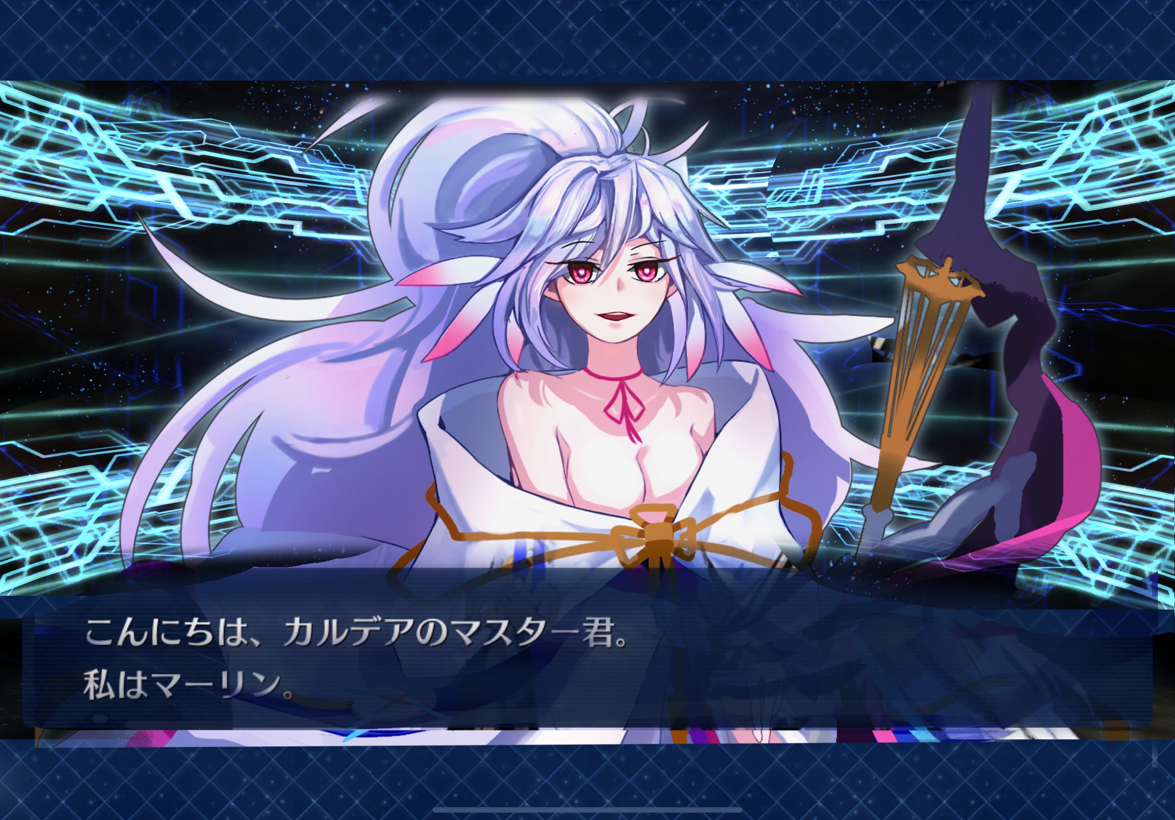 merlin (fate/prototype), fate/grand order, fate (series), highres, 1girl, design speculation, gacha (game mechanic), handa tiu, summoning, summoning (chaldea) (fate)