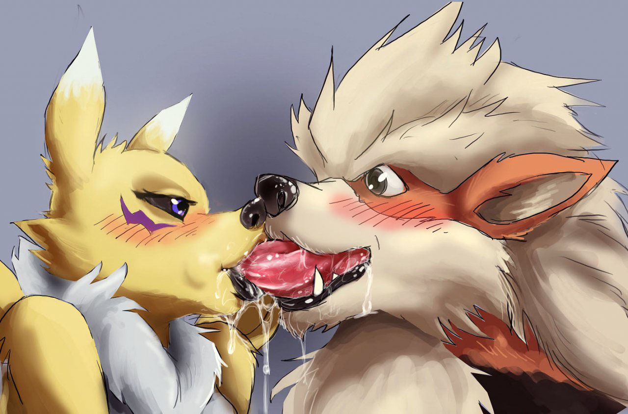 Rule34 – If it exists, there is porn of it / arcanine, renamon / 250583