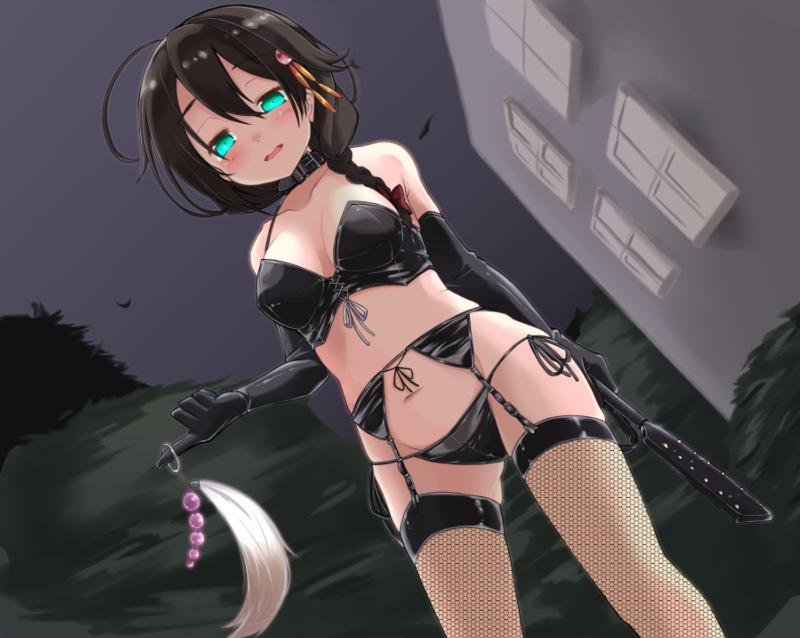 Rule34 – If it exists, there is porn of it / gin (shioyude), shigure (kantai collection) / 250642