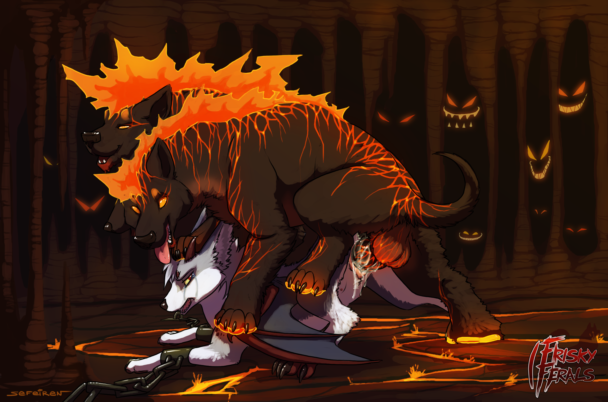 Rule34 – If it exists, there is porn of it / sefeiren, cerberus / 250653