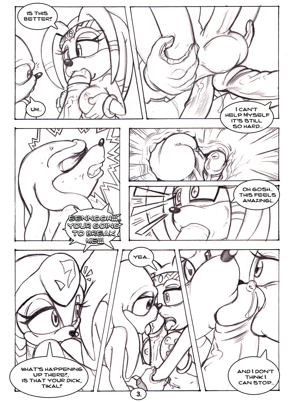 Rule34 – If it exists, there is porn of it / neokat, knuckles the echidna, shade the echidna, tikal the echidna / 250889