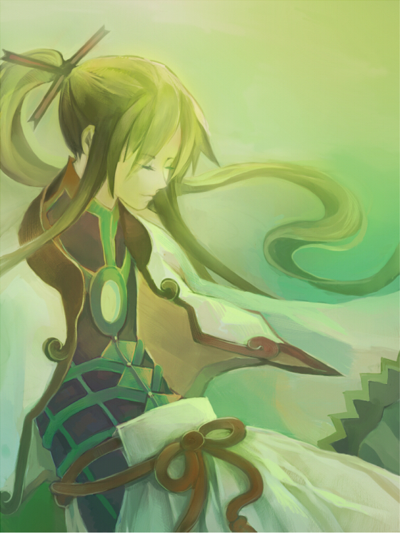 ikisuka, kamui gakupo, vocaloid, 1boy, long hair, male focus, ponytail, solo