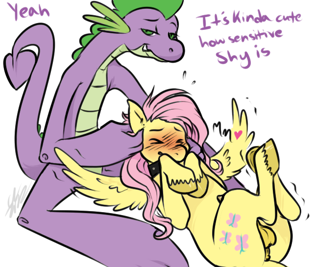 Rule34 – If it exists, there is porn of it / suo, fluttershy (mlp), spike (mlp) / 251137