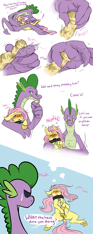 Rule34 – If it exists, there is porn of it / fluttershy (mlp), spike (mlp) / 251179