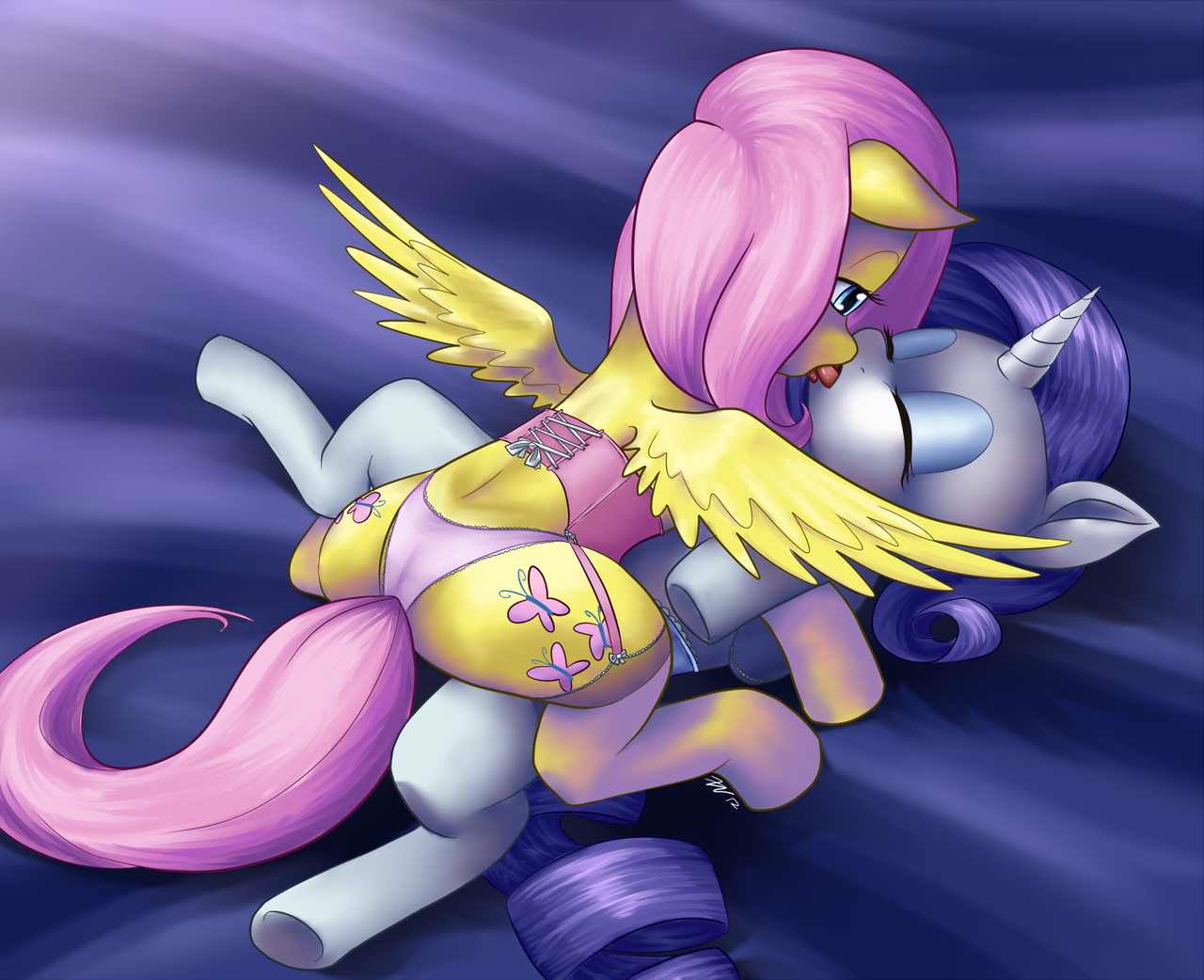 Rule34 – If it exists, there is porn of it / fluttershy (mlp), rarity (mlp) / 251282