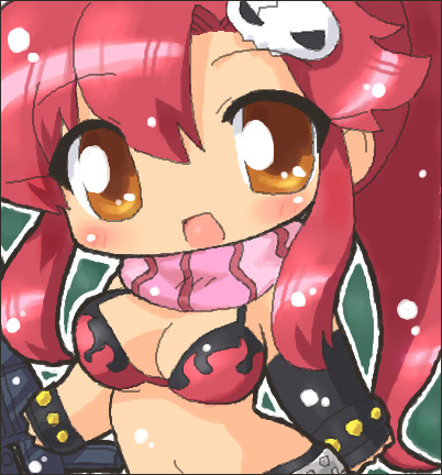 yoko littner, tengen toppa gurren lagann, lowres, tagme, 00s, chibi