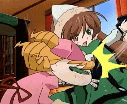 hinaichigo, souseiseki, suiseiseki, rozen maiden, animated, animated gif, 00s, slapping