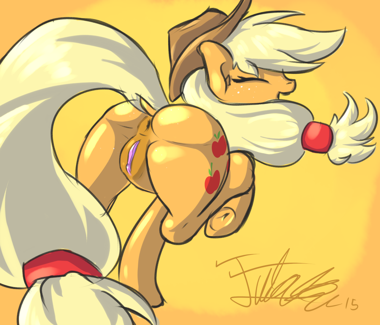 Rule34 – If it exists, there is porn of it / cosmicnova, applejack (mlp) / 251452