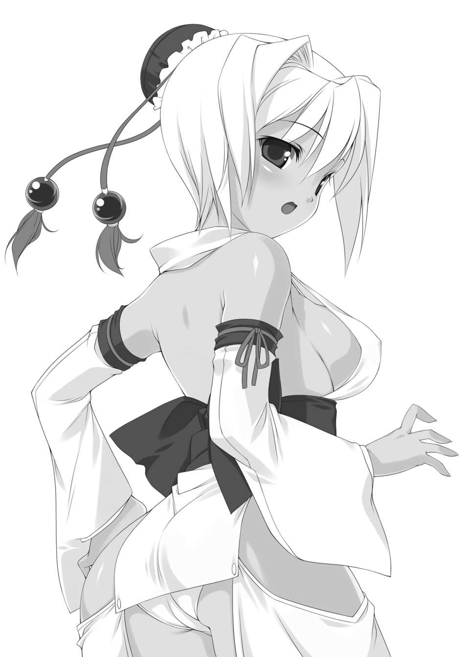 highres, tagme, monochrome