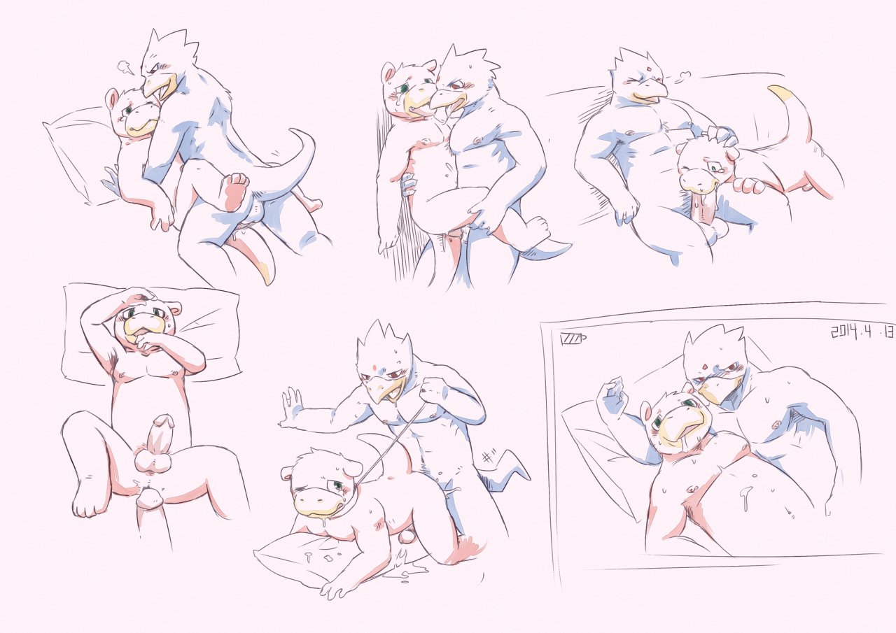 Rule34 – If it exists, there is porn of it / slugsdog, golduck, slowpoke / 251839