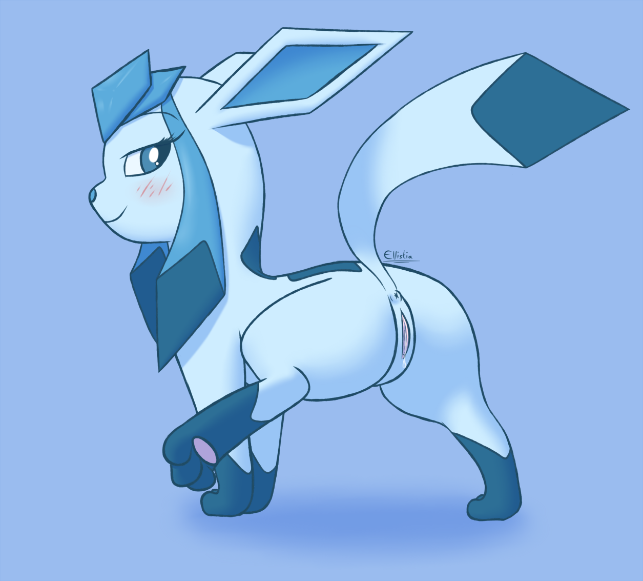 Rule34 – If it exists, there is porn of it / ellistia, eeveelution, glaceon / 251877