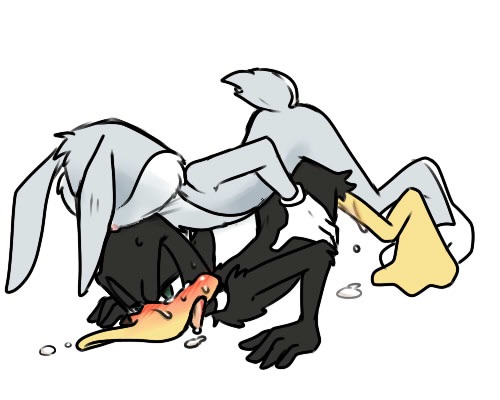 Rule34 – If it exists, there is porn of it / zehn, bugs bunny, daffy duck / 251907
