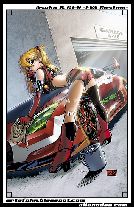 souryuu asuka langley, gainax, neon genesis evangelion, artist request, tagme, 1girl, female focus, solo