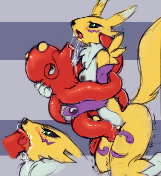 Rule34 – If it exists, there is porn of it / ungulatr, octillery, renamon / 252187