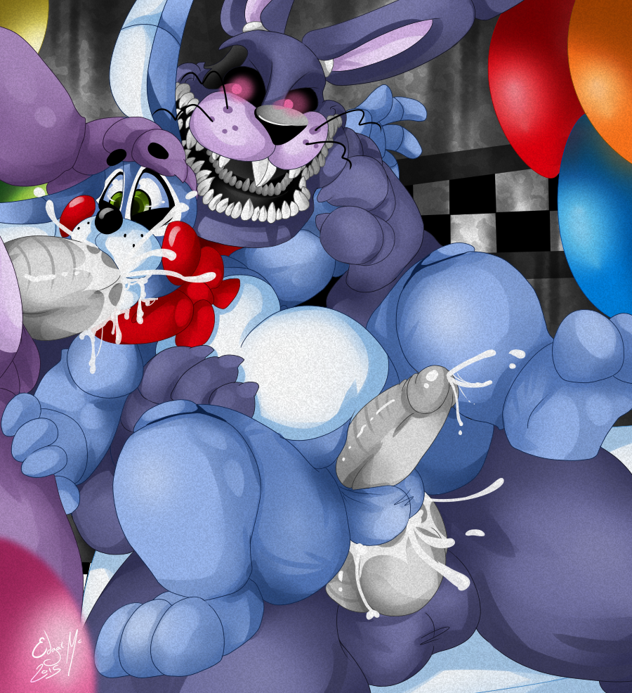 Rule34 – If it exists, there is porn of it / frots, bonnie (fnaf), nightmare bonnie (fnaf), toy bonnie (fnaf) / 252335