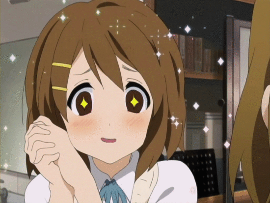 hirasawa yui, k-on!, animated, animated gif, tagme, 00s