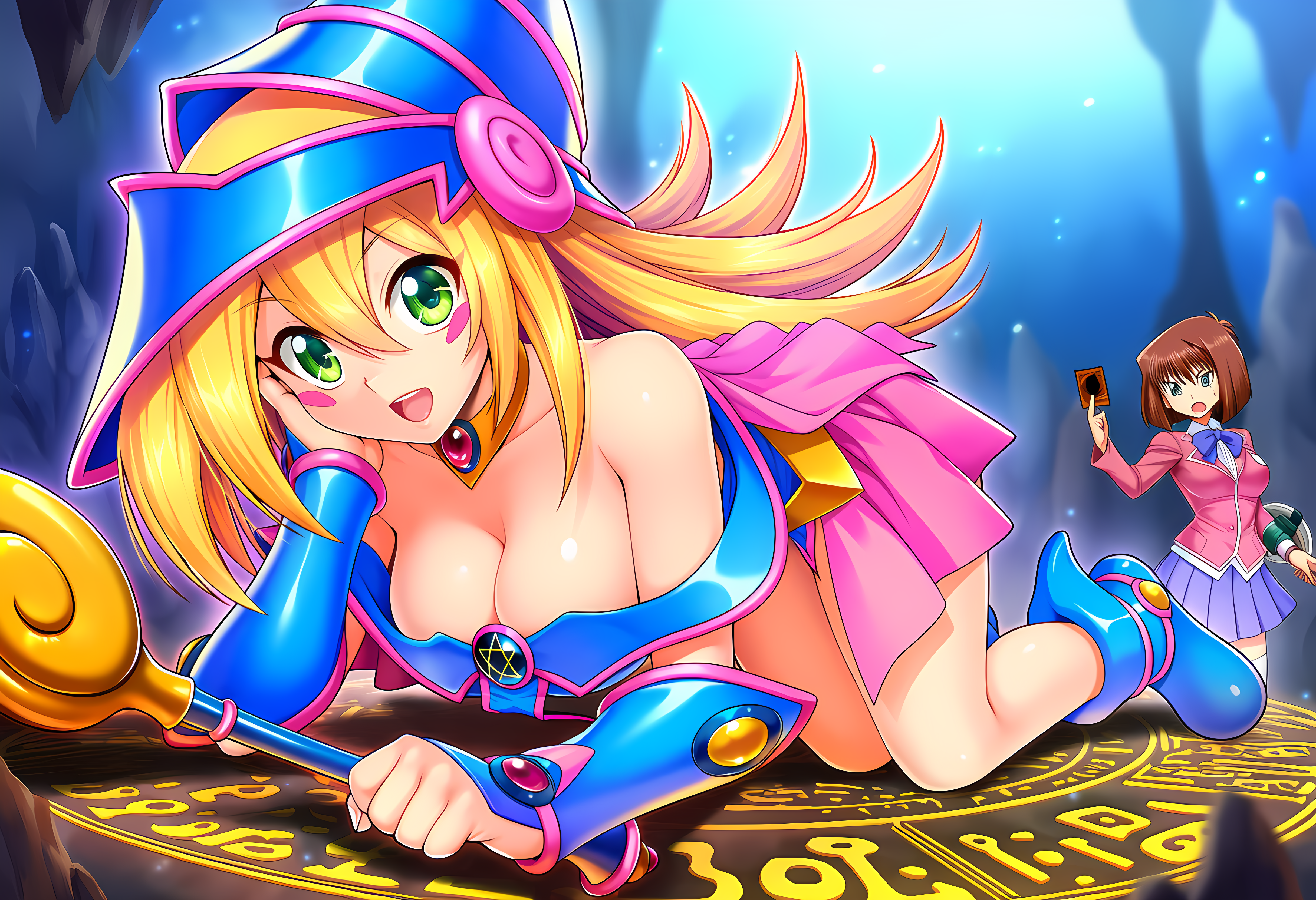 Rule34 – If it exists, there is porn of it / dark magician girl, tea gardner / 8687015