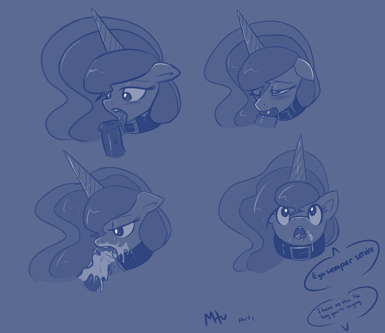 Rule34 – If it exists, there is porn of it / miketheuser, princess luna (mlp) / 252748