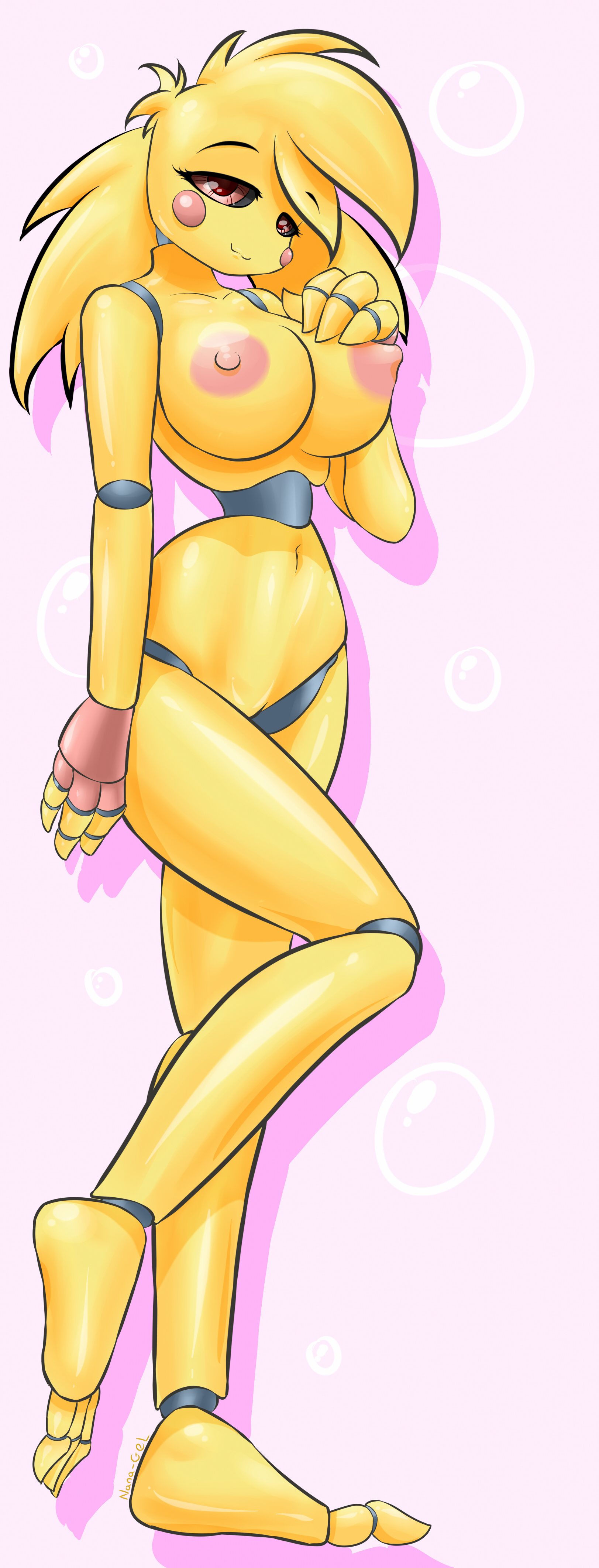Rule34 – If it exists, there is porn of it / nana gel, toy chica (fnaf) / 252886