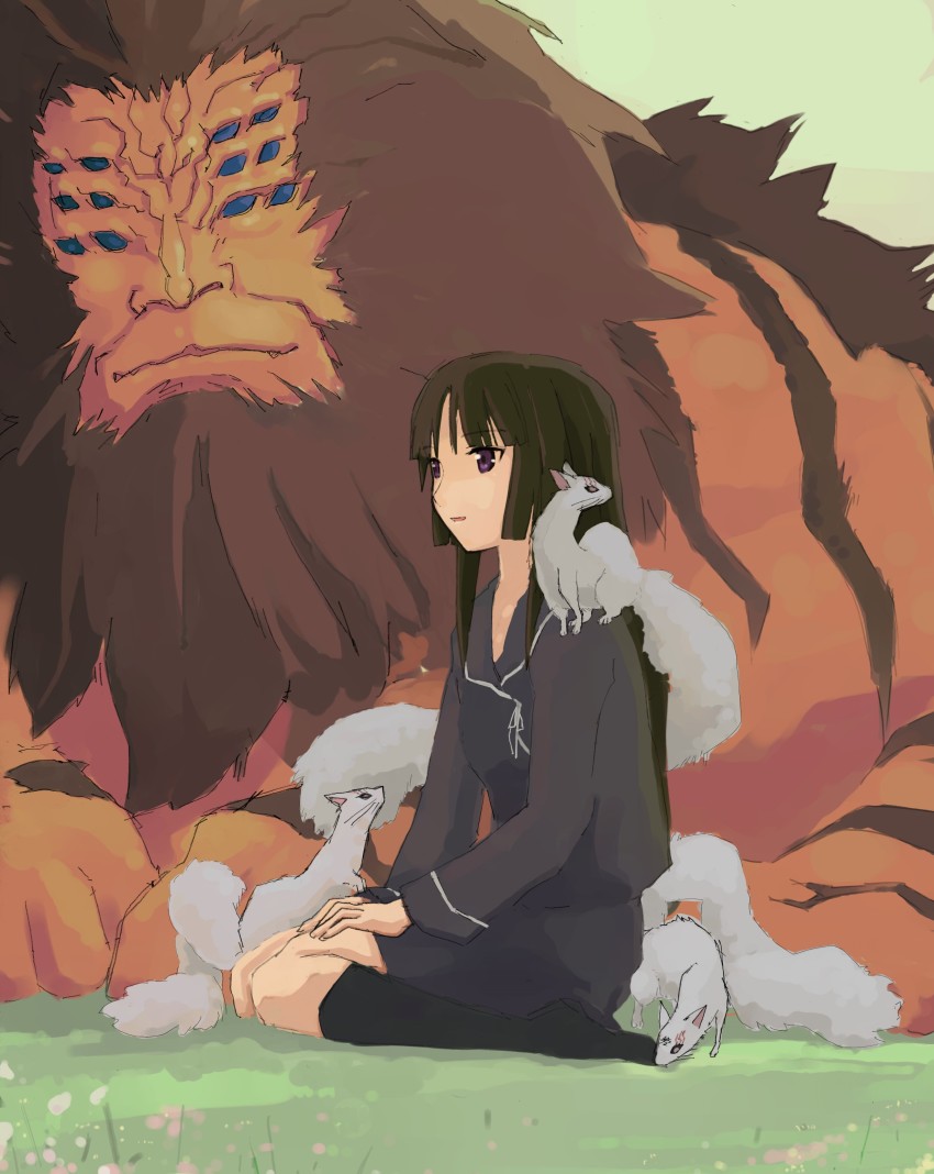 isayama yomi, ga-rei, ga-rei zero, artist request, tagme, 00s, school uniform, socks