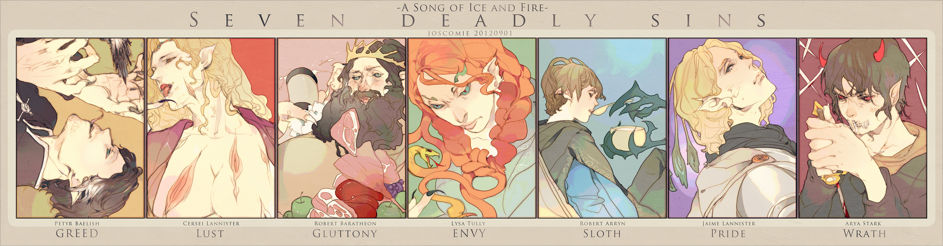 Rule34 – If it exists, there is porn of it / josco, sugar, arya stark, cersei lannister, jaime lannister, lysa tully, petyr baelish, robert arryn, robert baratheon / 253332