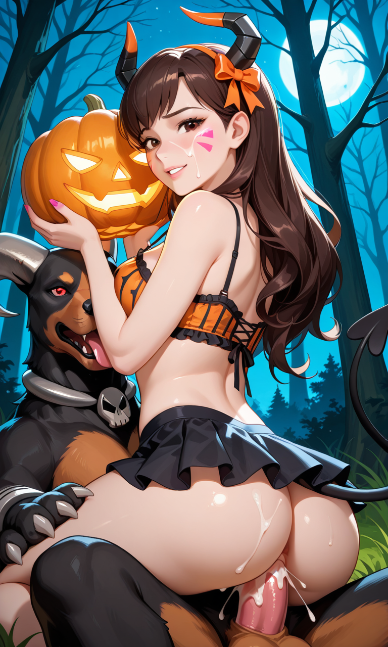 Rule34 – If it exists, there is porn of it / d.va, houndoom, pokemon (species) / 8687179